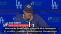 BASEBALL: MLB: NL West title just reward for Dodgers in 'bizarre' season - Roberts