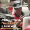 Video Of PLA Soldiers 'Crying' Goes Viral, Taiwanese Media Mocks Chinese Army.