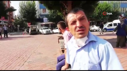 LPG'li araçta gaz kaçağı korkuttu