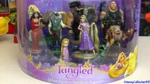 Tangled Deluxe 9 Figurine Set Rapunzel from Disneystore Disney Parks Рапунцель