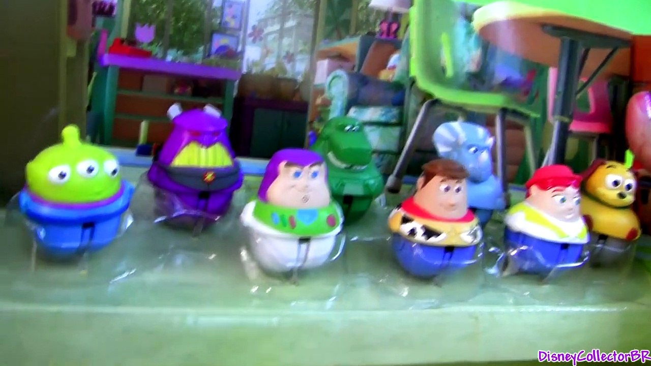 Toy Story 3 Zing Ems Sunnyside Daycare 8pack Buzz Lightyear, Woody