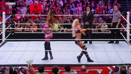 Maryse and Alicia Fox vs Gail Kim and Eve Torres - ESPAÑOL