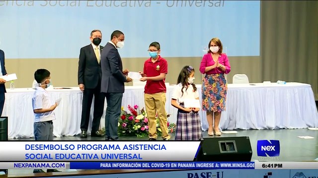 Desembolso de programa asistencia social educativa universal - Nex Noticias