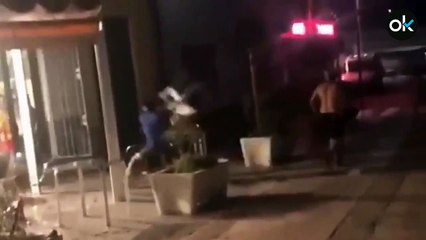 Batalla campal entre vecinos y okupas en Casabermeja (Málaga)