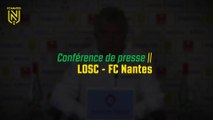 Christian Gourcuff avant LOSC - FC Nantes