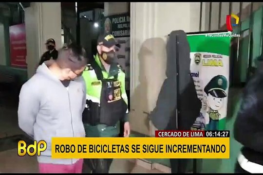 Cercado de Lima: cae banda que robaba bicicletas en centros comerciales