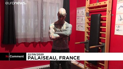 Meet the teacher thought to be France's most tattooed man