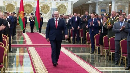 رئيس بيلاروس أدى اليمين في مراسم سرية لولاية رئاسية سادسة