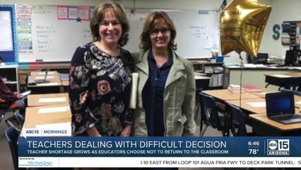 Valley teacher sacrifices job to keep family safe