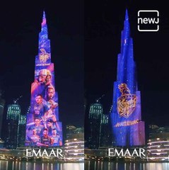 What A Welcome! Burj Khalifa Lights Up For The Kolkata Knight Riders IPL Team