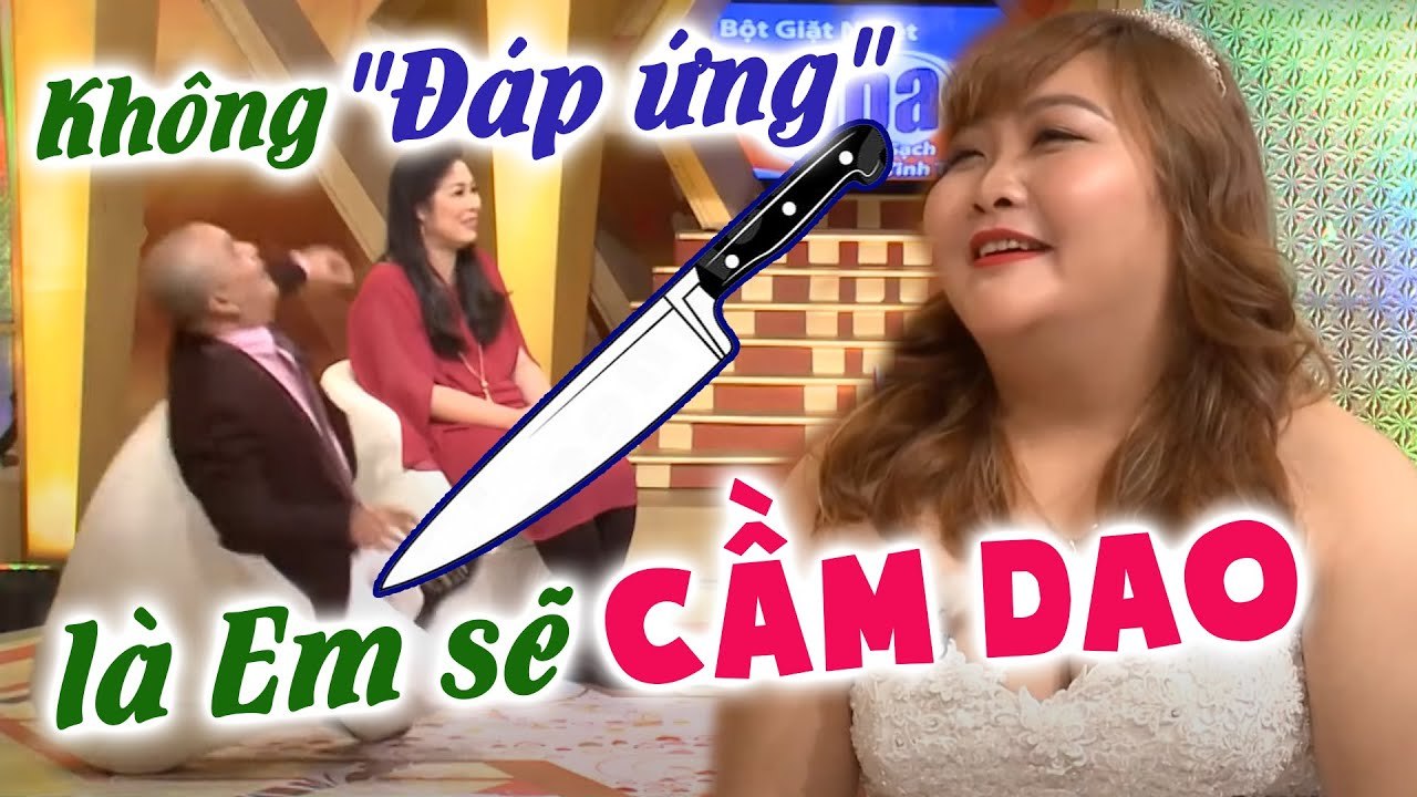 Cô Vợ Mũm Mĩm Đòi CẦM DAO Vì Chồng Không Chịu "Đáp Ứng" làm Quốc Thuận "Té Ghế" | VCS Hay Nhất