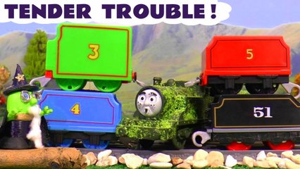 Télécharger la video: Thomas and Friends Tender Prank with Tom Moss Pranks plus Funny Funlings and DC Comics Joker in this Family Friendly Full Episode English Toy Story for Kids from Kid Friendly Family Channel Toy Trains 4U