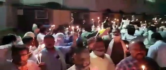 विद्युतकर्मियों ने निजीकरण के विरोध में आज मनाया मातम दिवस