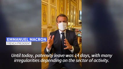 France to oblige new fathers to take a week off