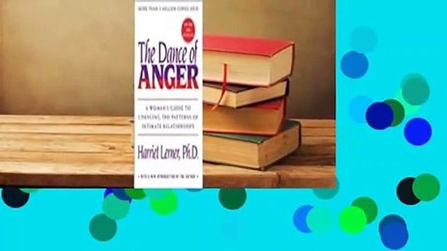 Full E-book Dance of Anger: A Woman's Guide to Changing the Patterns of Intimate Relationships