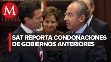 En sexenios de Calderón y Peña, se condonaron más de 413 mil mdp en impuestos: SAT