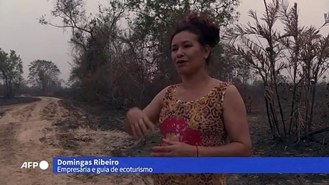 Paraíso do ecoturismo é reduzido a cinzas no Pantanal