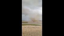 Les images d'une tornade à Port-des-Barques, en Charente-Maritime