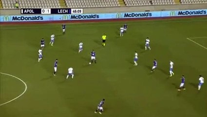 Mikael Ishak  Goal HD - Apollon (Cyp) 0  -  2 Lech Poznan (Pol)  09/23/2020