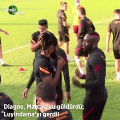 Diagne, Luyindama'yı güldürdü; Marcao'yu gerdi!