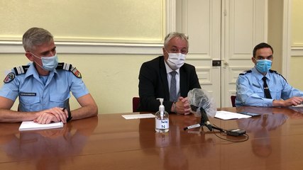 Conférence de presse dans la double affaire de viol