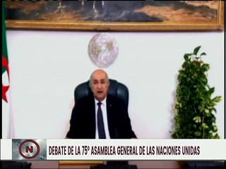Argelia aboga por una ONU más fuerte que haga valer el multilateralismo global