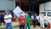 Trabajadores de lavandería del Hospital México se manifiestan por supuesto acoso laboral