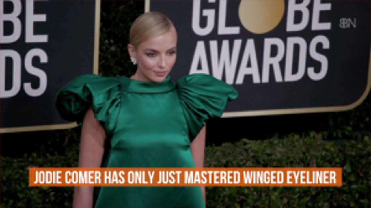 Jodie Comer's Eyeliner Battle