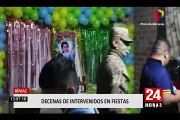 Rímac: operativo interviene cuatro fiestas clandestinas donde había menores de edad