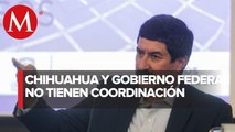 Corral dice que gobierno abandonó mesa de seguridad; acusa que es por tema de agua