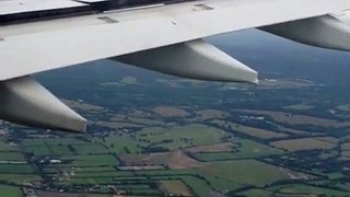 Beautiful Landing at London Heathrow Airport with Boeing Oman Airways