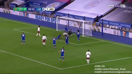 Edward Nketiah Goal HD - Leicester City 0 - 2 Arsenal - 23.09.2020 (Full Replay)