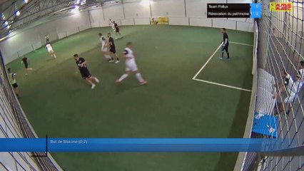 But de Maxime (0-2) - Team Pollux Vs Rénovation du patrimoine 1 - 21/09/20 19:00 - LIGUE 1