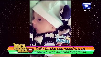 Savash, el hijo de Sofía Caiche cumplió un mes de vida