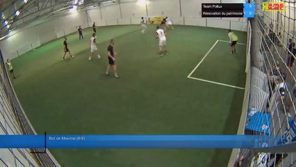 But de Maxime (9-9) - Team Pollux Vs Rénovation du patrimoine 1 - 21/09/20 19:00 - LIGUE 1