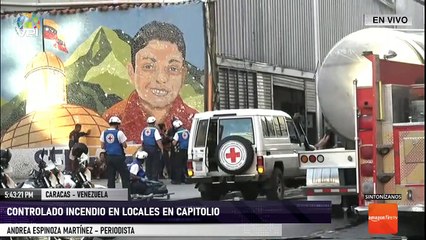 Incendio en Capitolio fue controlado por las autoridades - VPItv