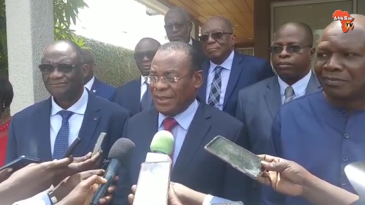 « Nous avons rencontré le président Henri Konan Bédié pour réaffirmer notre engagement dans la lutte » (Pascal Affi)