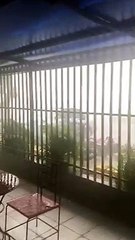 Fuertes ráfagas se registraron en la ciudad de Barcelona