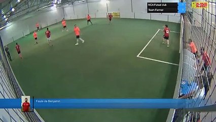 Faute de Benjamin - NCA Futsal club Vs Team Farmer - 21/09/20 21:00 - LIGUE 3 - Poitiers Game Parc