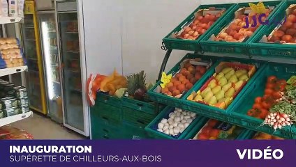 iNAUGURATION DE LA SUPÉRETTE NIKÉOMARKET DE CHILLEURS-AUX-BOIS