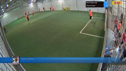 Faute de arnaud - NCA Futsal club Vs Team Farmer - 21/09/20 21:00 - LIGUE 3 - Poitiers Game Parc