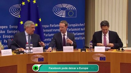 Facebook pode deixar a Europa