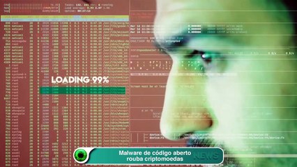 Malware de código aberto rouba criptomoedas