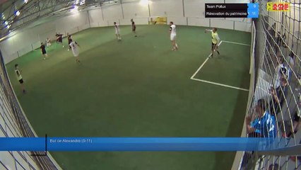 But de Alexandre (9-11) - Team Pollux Vs Rénovation du patrimoine 1 - 21/09/20 19:00 - LIGUE 1