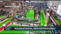 Pascabanjir, Pabrik Aqua kembali Beroperasi secara Bertahap