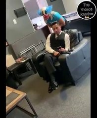 Funny videos of scares with mask