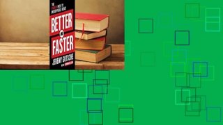 full download Better and Faster: The Proven Path to Unstoppable Ideas E-book full