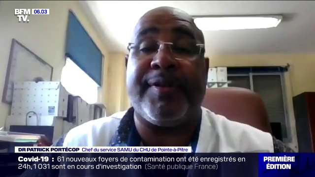 Covid-19 en Guadeloupe: le chef du service Samu au CHU de Pointe-à-Pitre juge la situation très préoccupante