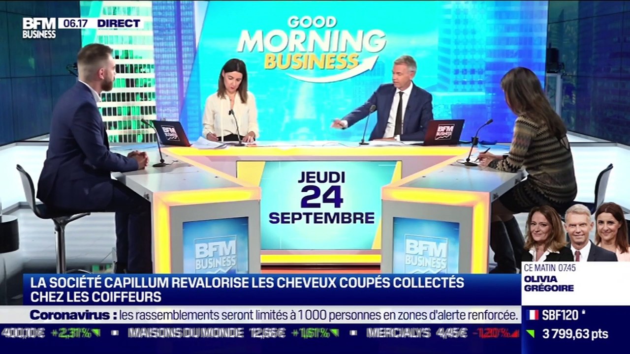 La  pépite: Capillum revalorise les cheveux coupés collectés chez les coiffeurs, par Lorraine Goumot - 24/09