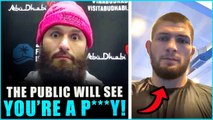 Jorge Masvidal gets called out & is challenged to a street fight, Khabib starts training camp, Tony